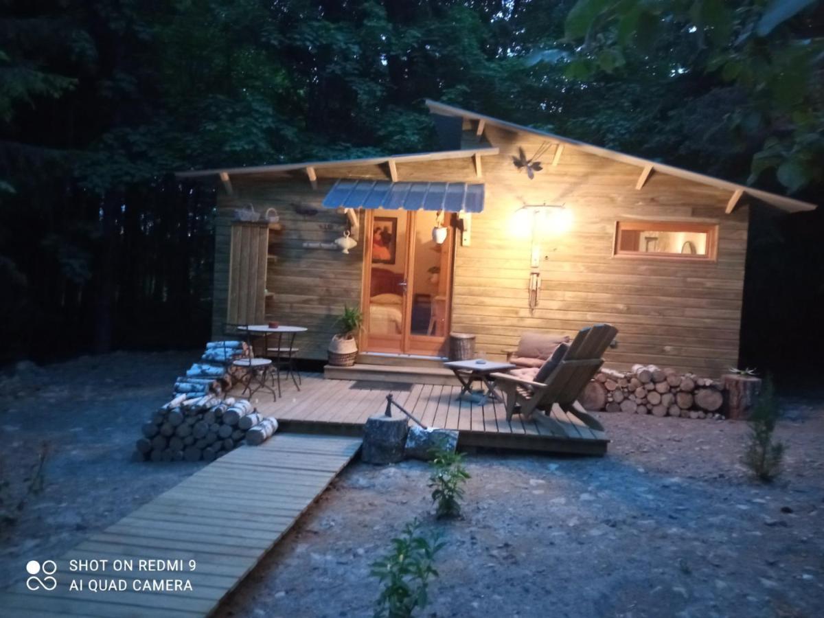 Chalet Libellule Domaine De La Mamounette Champclause Exterior photo
