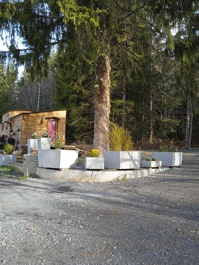 Chalet Libellule Domaine De La Mamounette Champclause Exterior photo