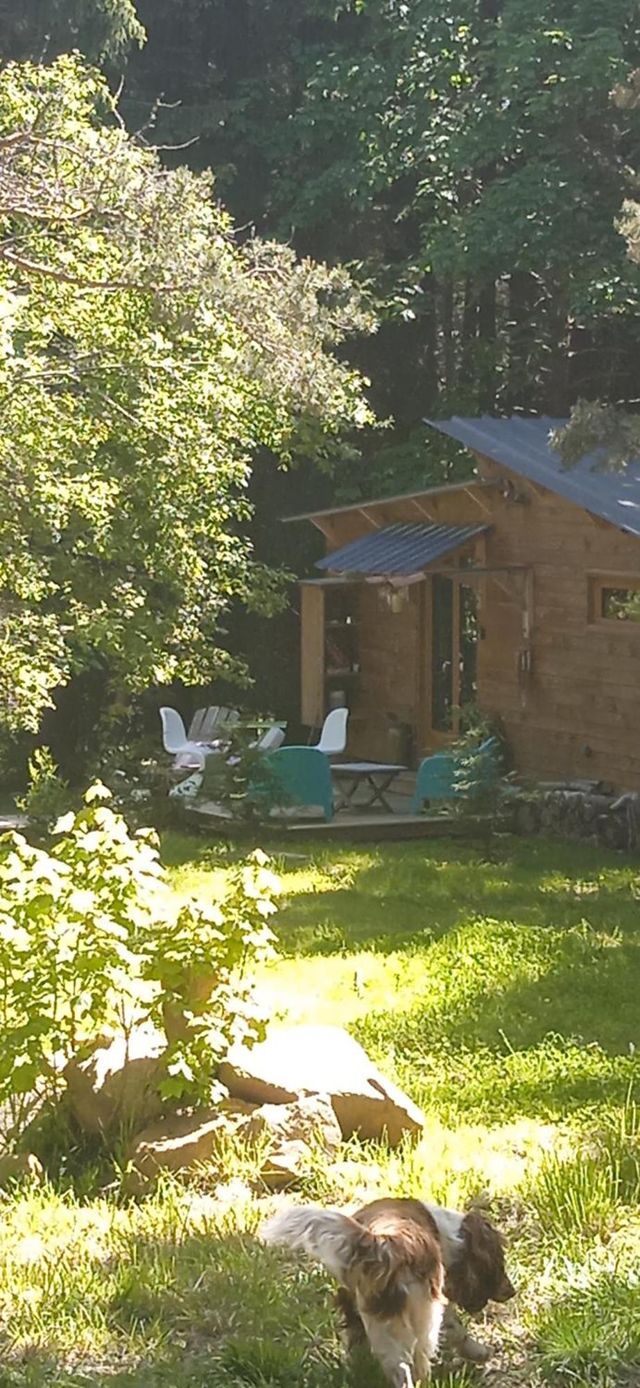 Chalet Libellule Domaine De La Mamounette Champclause Exterior photo