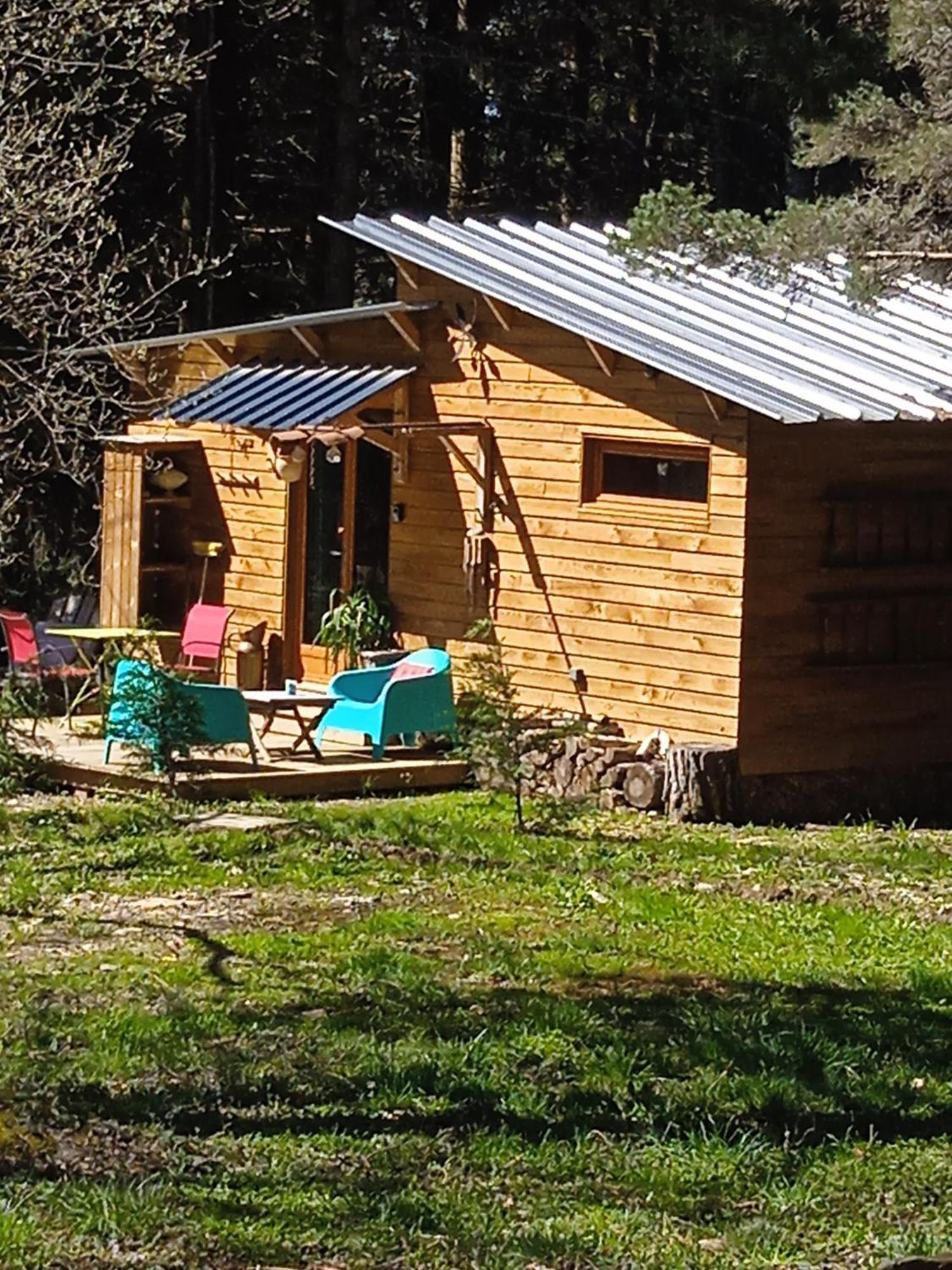 Chalet Libellule Domaine De La Mamounette Champclause Exterior photo